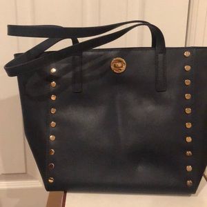 ‼️SOLD‼️Blue with gold studs Michael Kors bag.